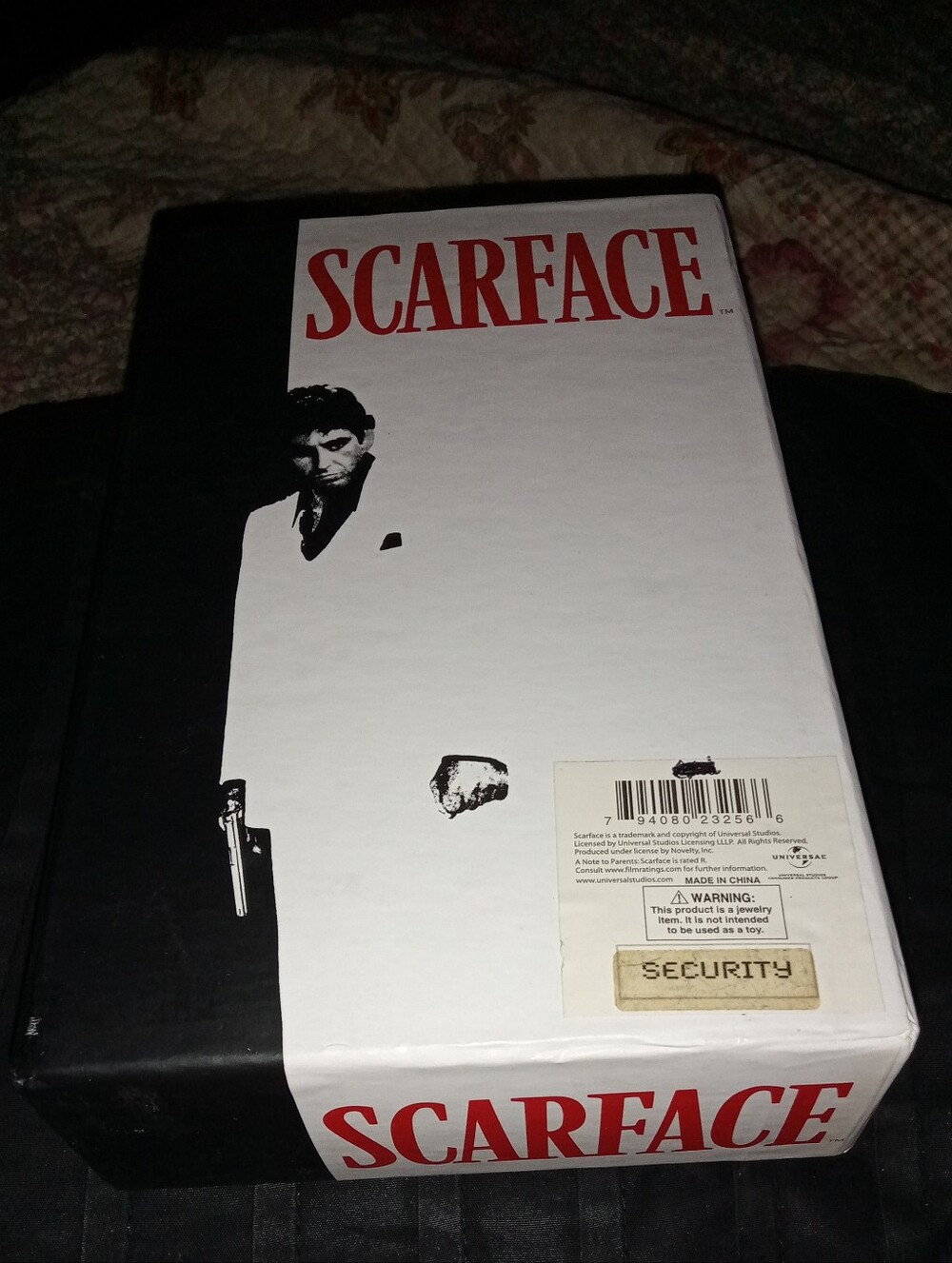 VHTF MIB Scarface Gift Box Set Sunglasses Wallet & Necklace - Picture 2 of 10